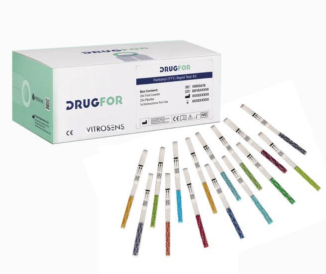 Швидкий тест на марихуану (THC) (сеча), DrugFor™, Vitrosens Biotechnology Inc.